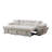 Adigun 97" Sofa Sleeper with Storage Chaise and Wireless Charger-667755199