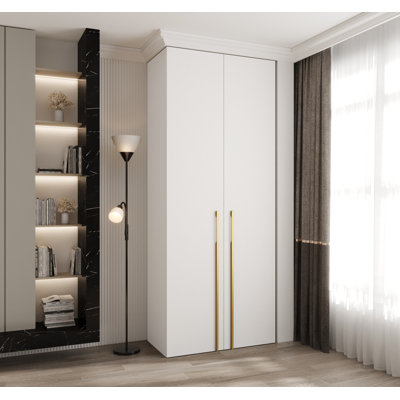 2 Door Manufactured Wood Wardrobe