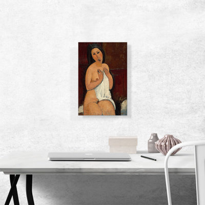 " Seated Nude 1917 " by Amedeo Modigliani