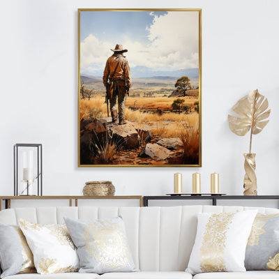 Peirson Cowboy Quiet Contemplation sur toile
