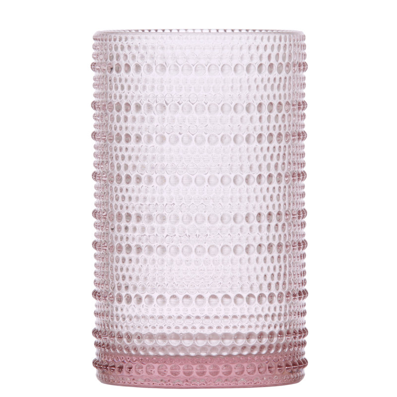 Jupiter Drinking Glass, Pink, 13 oz.