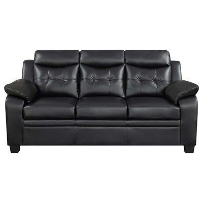 Casual Padded Sofa with Tufted Design, Offering Comfort and Style for Relaxing and Enhancing Living Spaces.