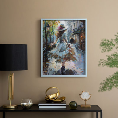 «WOMEN Series DCCLV», reproduction encadrée - bois massif