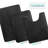 Aighan 3 Piece Ultra Soft and Absorbent Memory Foam Bath Rug Set with Non-Slip Backing-2072193403