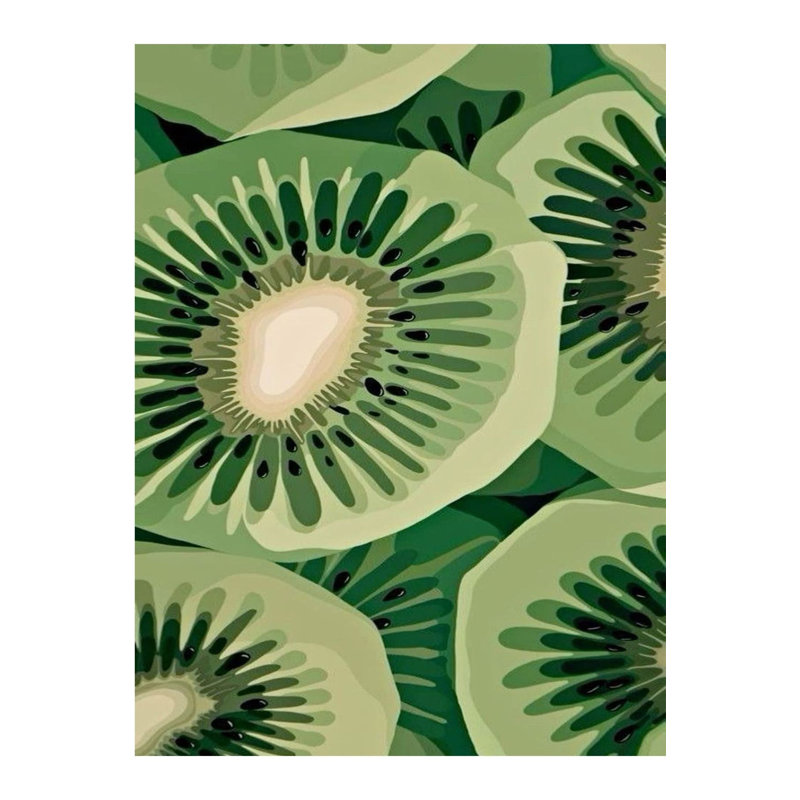 Tapis décoratif lavable à la machine à motif tissé vert Kiwi, Sous-tapis rectangulaire 2 pi 6 po x 4 pi 11 po
