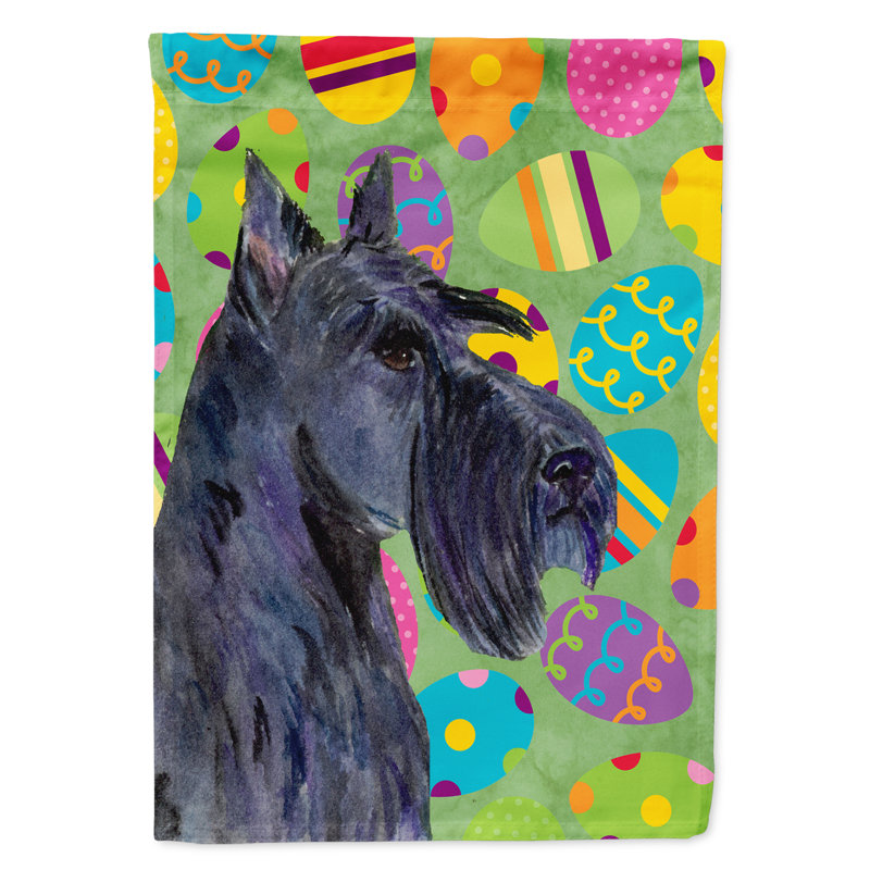 Drapeau de jardin Atara, Scottish-terrier (mauve et noir)