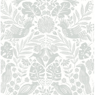 Double rouleau floral Pomona