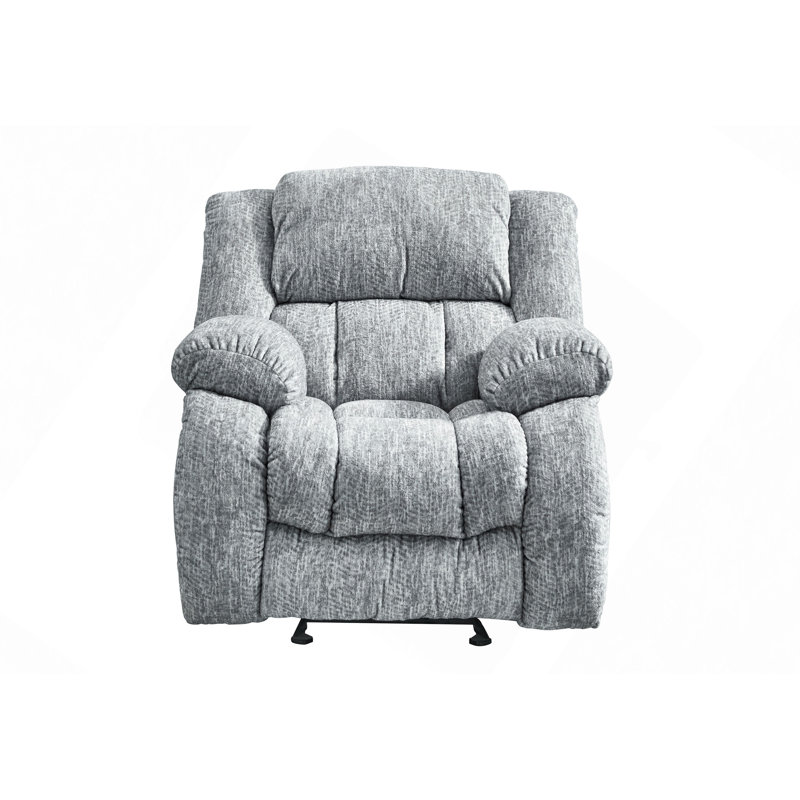Fauteuil inclinable souple, fauteuil inclinable Stonic, Gris
