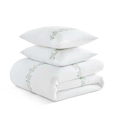 Ensemble de housse de couette en coton Martha Stewart