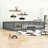 Floor Bed With Guardrails, Door And Sturdy Slats-12497807-12497812