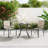 2 - Person Metal Patio Dining Set With Square Table-806998552