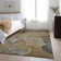 Premium Machine Washable Cerrito AMF517 Brown Rug
