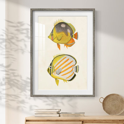 Watercolor Metric II - Toile tendue avec châssis