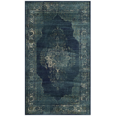 Goetz Oriental Hand Woven Area Rug
