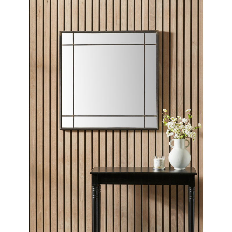 Iron Square Mirror