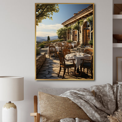 Country Club Outdoor Living V, reproduction d'art sur toile