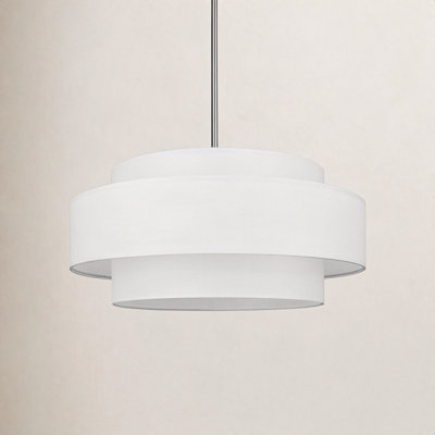 Eline 3 - Light Dimmable Drum Chandelier