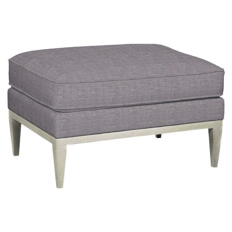 Repose-pieds Camilla, Chenille nomade ardoise Crypton®, Wrenn