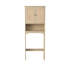 Armoire de rangement au-dessus de la toilette