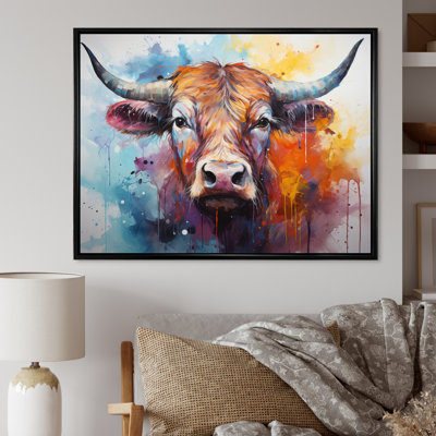 Keajia " Cow Majestic Bovine Collage I "