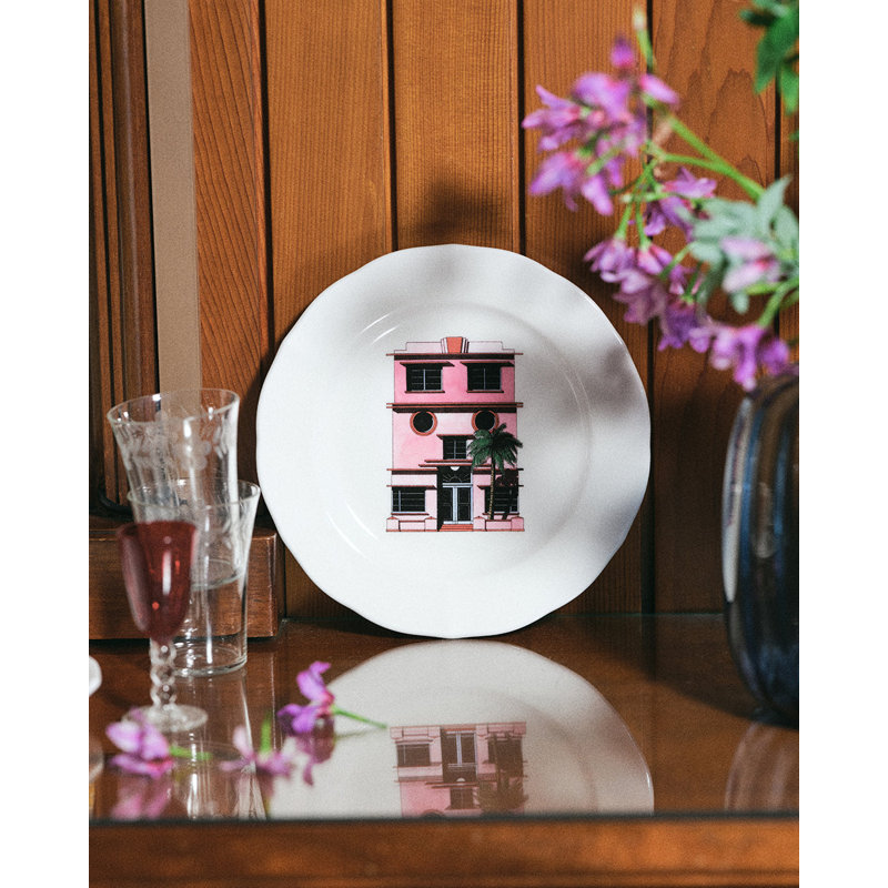 Thibaud Herem Objet 8" Plate (Village)