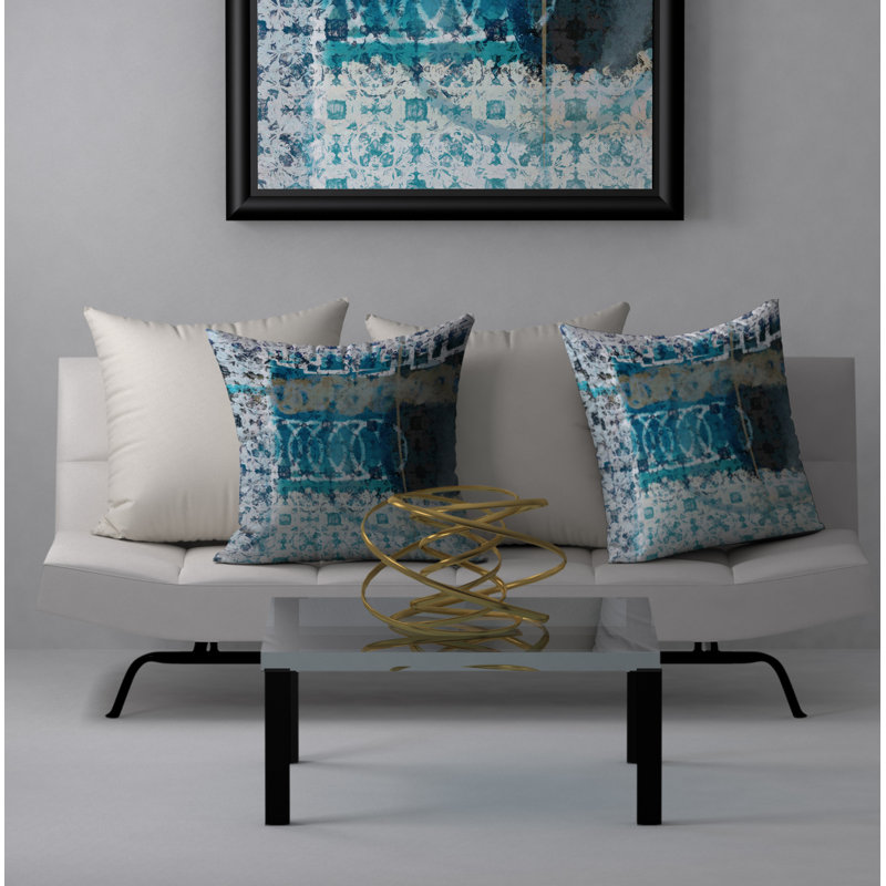 Housse de coussin carrée/insert, 24 po x 24 po