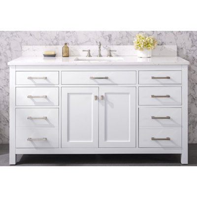 Ajhane 60" Single Bathroom Vanity Set