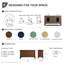 Ensemble de meuble-lavabo double 60 po Lexington-963995178-963995175