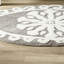 Tapis de bain en coton touffeté Medallion