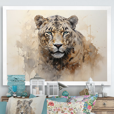 " Minimalism Panther Wild Elegance IV "