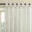 Waverly Linen Blend Sheer Tab Top Curtain Panel-1295040229