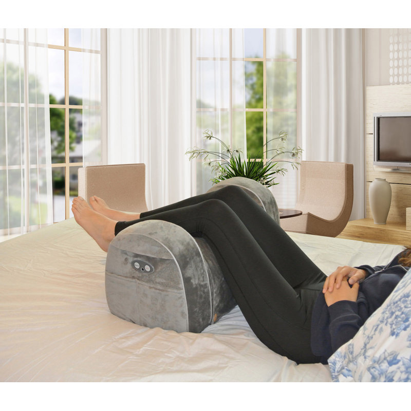 Leg Rest Wedge with Heated Comfort Massage