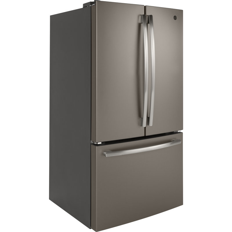 GE 36" ENERGY STAR French Door 27 cu. ft. Refrigerator, Fingerprint Resistant Slate