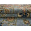 Tapis bleu en laine noué à la main 10 pi 1 po x 13 pi 11 po Oushak-272475274-272475272