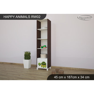 187 cm H X 45 cm W Kids Book Display