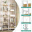 170cm H x 35cm W Metal Bookcase