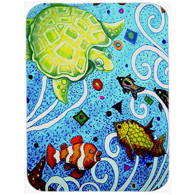 Planche à découper en verre en tortue pour enfant zoomie Koda