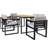 7 Pieces Outdoor Dining Set Patio Dining Table And Chair Set With And Removable Cushions For Patio, Backyard, Garden-1856970733