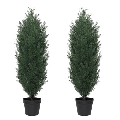 Faux Cedar Plant in Pot