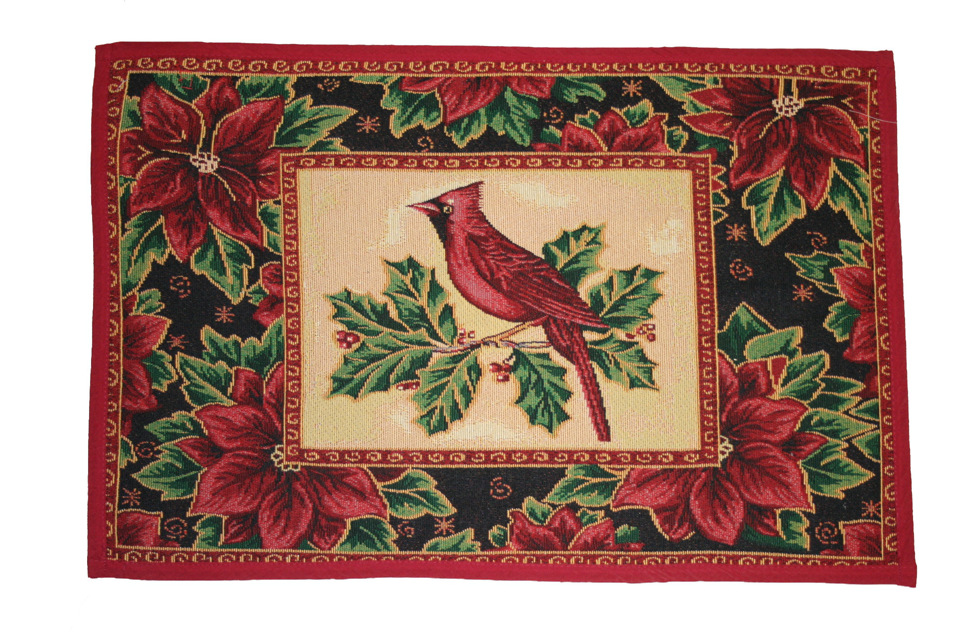 Alcott Hill® Anderson Cardinal Design Red Novelty Rug & Reviews | Wayfair