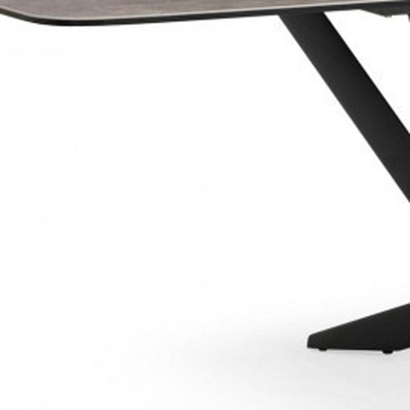 Metal Base Dining Table