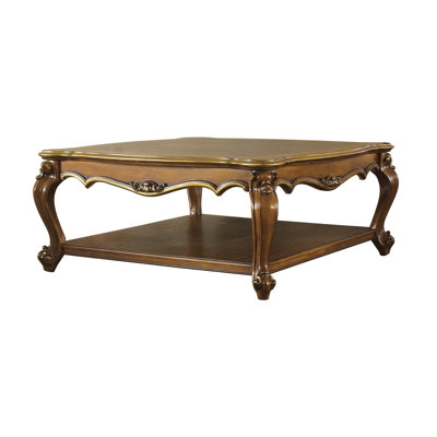 Picardy Honey Oak Finish Coffee Table