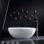 Baignoire de trempage autoportante 65,2 po pour salle de bain