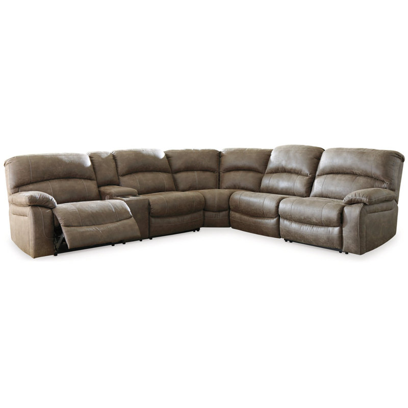 Canapé modulaire inclinable électrique 4 pièces Segburg