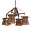 Rustic Lodge 4 - Light Chandelier