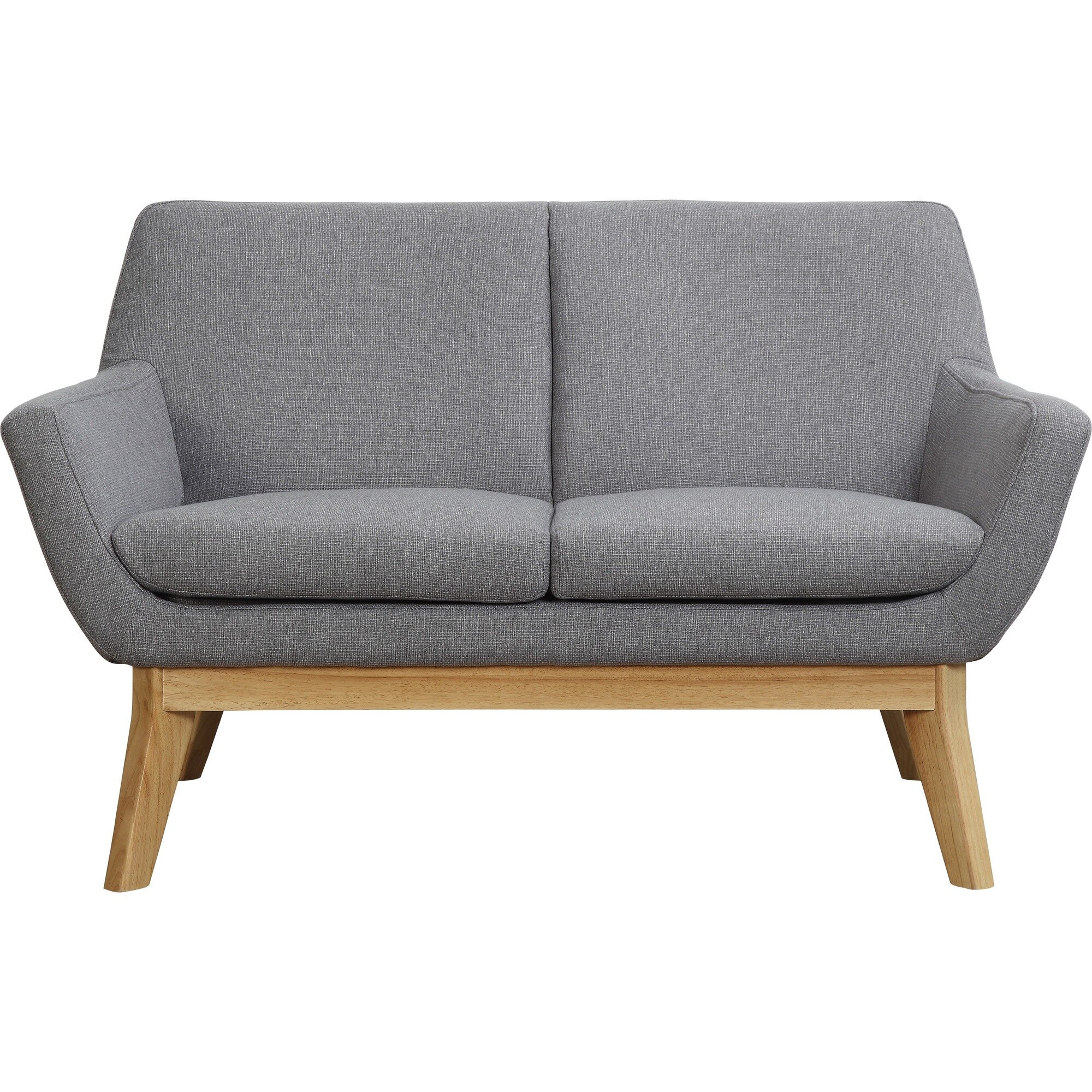 Lorell Quintessence Fabric 53.13'' Reception Sofa | Wayfair