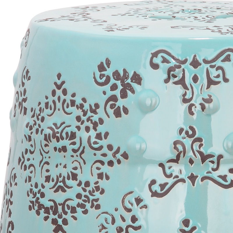 Tabouret de jardin en céramique Hiran