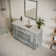 Fresca Formosa 54" Freestanding Single Sink Modern Bathroom Vanity Set with Top and Sink - Faucet Not Included