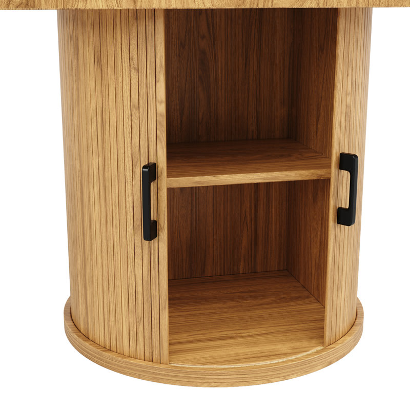 Extendable Solid Wood Dining Table