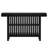 63" Modern Black Home Bar Unit – 2-Tier Mini Bar Table With Footrest, Tall Pub Table For Kitchen, Bistro, Dining Room, Living Room – Industrial Coffee Bar Cabinet-1564267317